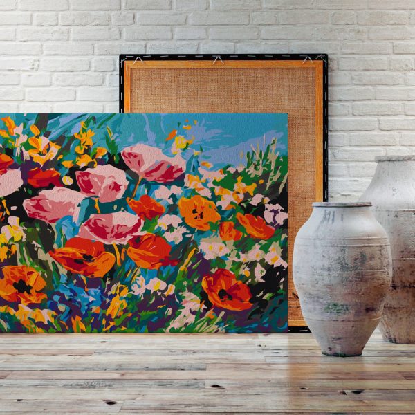 Malování podle čísel – Colourful Meadow Flowers Malování podle čísel – Colourful Meadow Flowers