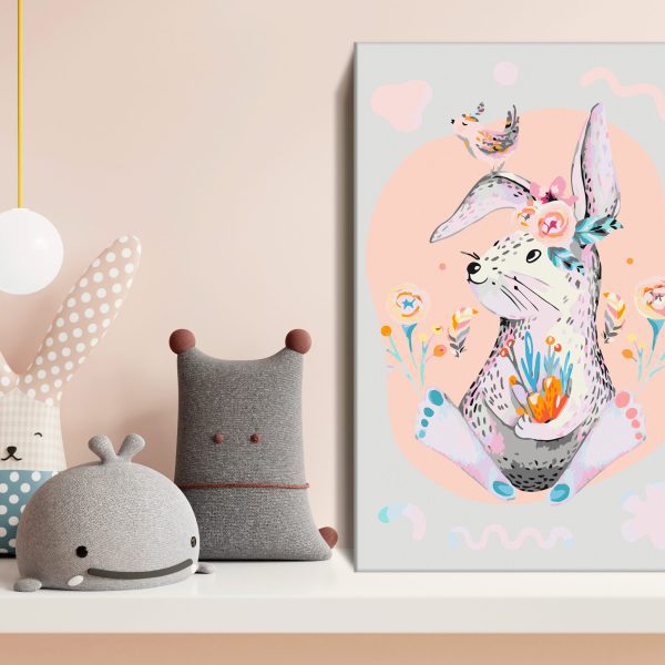 Malování podle čísel – Colourful Rabbit Malování podle čísel – Colourful Rabbit