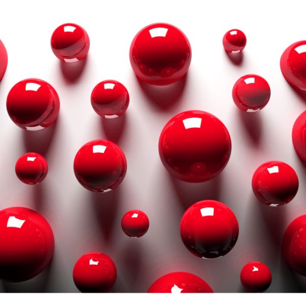 Fototapeta – Red Balls Fototapeta – Red Balls
