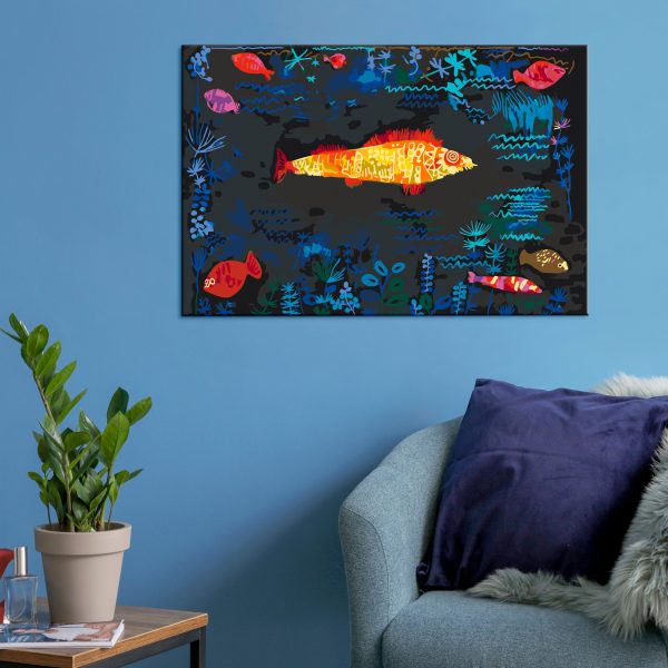 Malování podle čísel – Paul Klee: Goldfish Malování podle čísel – Paul Klee: Goldfish