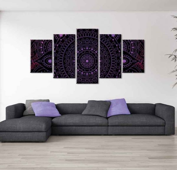 Obraz purple mandala Obraz purple mandala