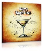 Obraz cedule Dirty Martini Obraz cedule Dirty Martini