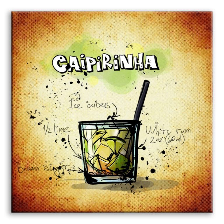 Obraz cedule Caipirinha Obraz cedule Caipirinha