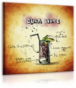 Obraz cedule Cuba Libre Obraz cedule Cuba Libre