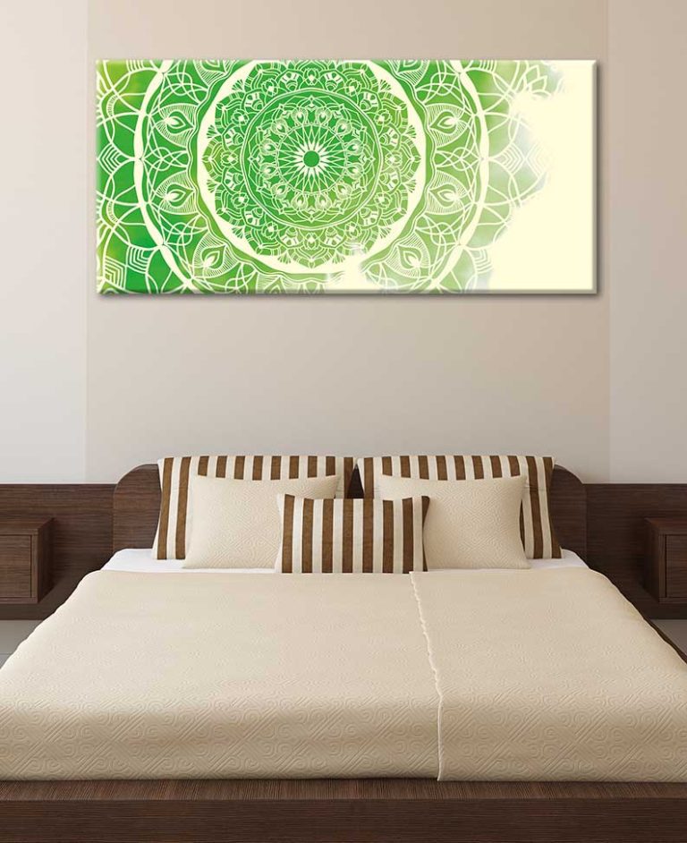 Obraz mandala green Obraz mandala green