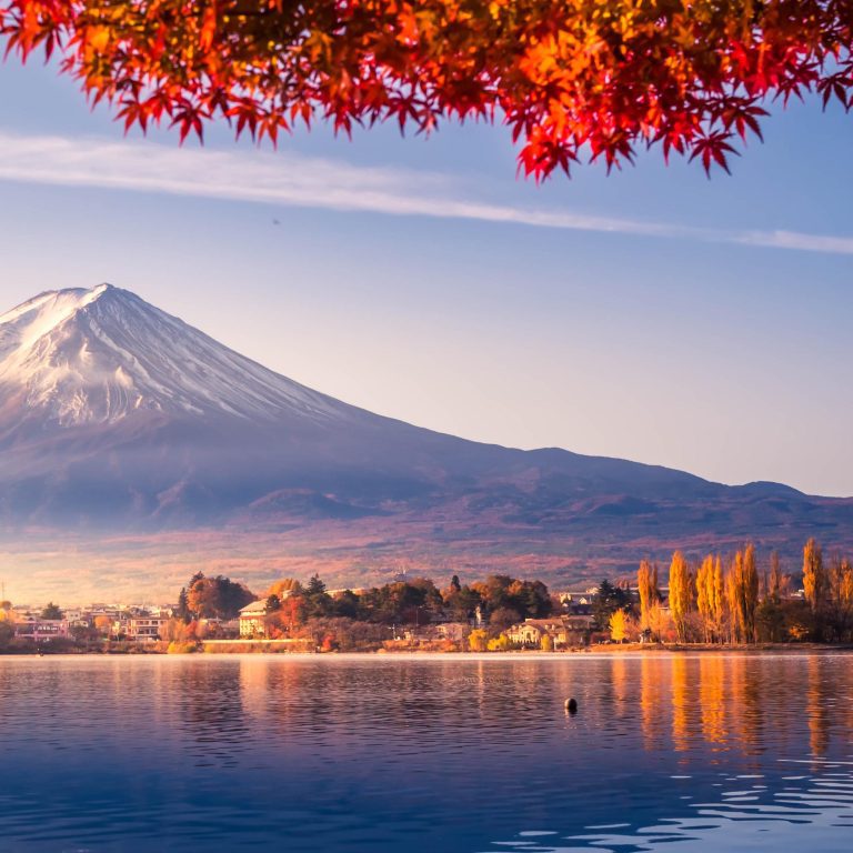 Tapeta japonská krajina Tapeta japonská krajina