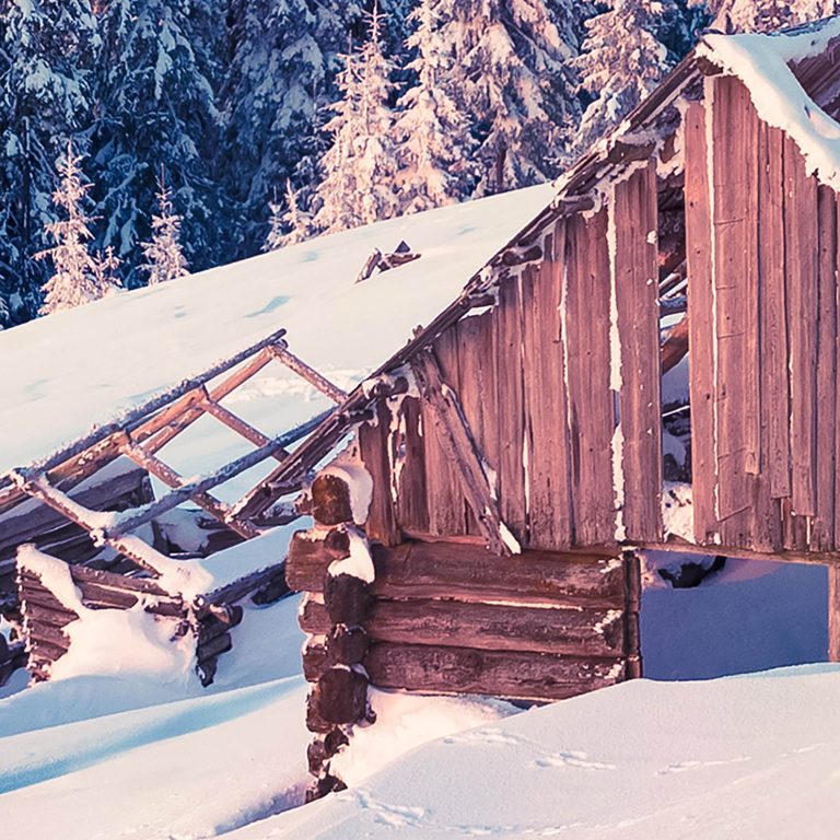 Tapeta Horská zimní krajina Tapeta Horská zimní krajina