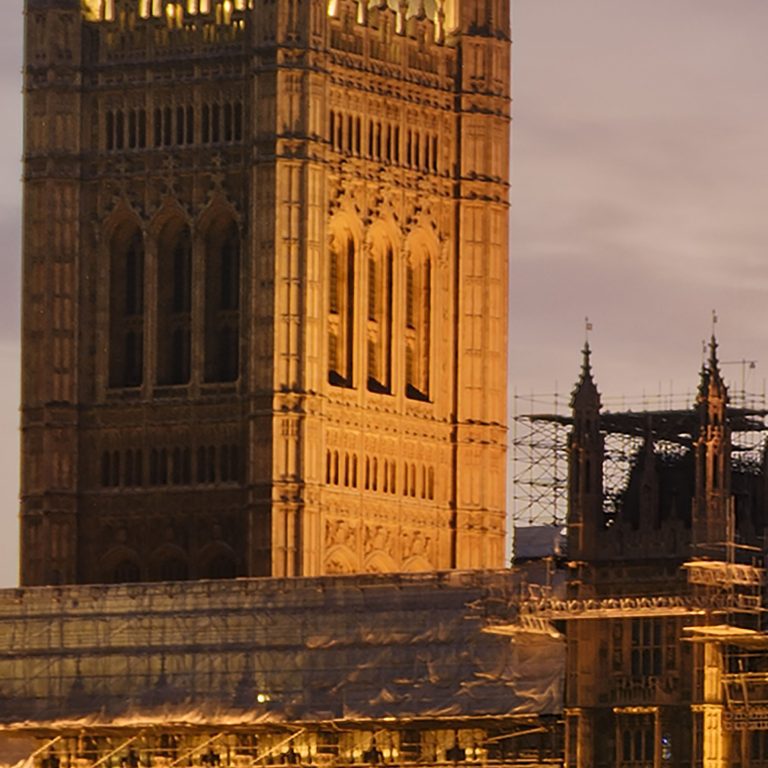 Tapeta Večerní Westminsterský palác Tapeta Večerní Westminsterský palác