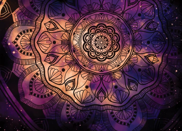 Tapeta Mandala Ultra Violet Tapeta Mandala Ultra Violet