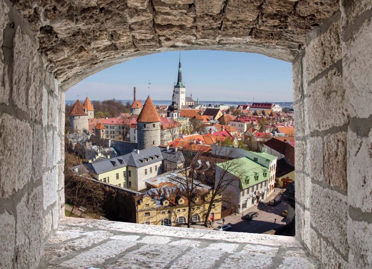 Tapeta Pohled na Tallinn Tapeta Pohled na Tallinn