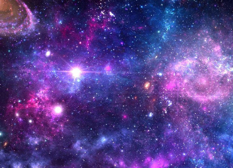 Tapeta Pestrá galaxie Tapeta Pestrá galaxie