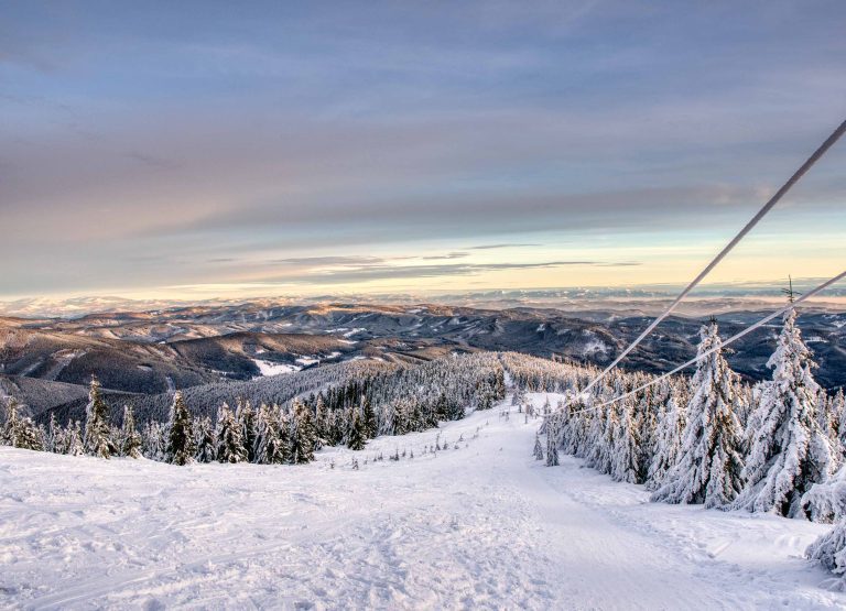 Tapeta Zimní panorama Tapeta Zimní panorama