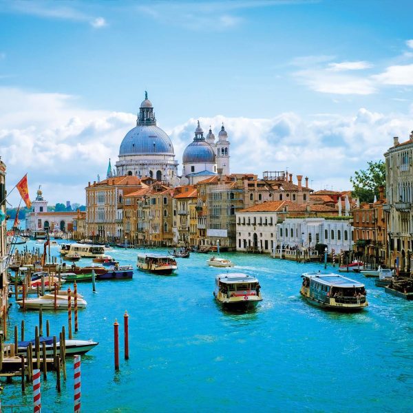 Tapeta Canal Grande a bazilika Santa Maria Tapeta Canal Grande a bazilika Santa Maria