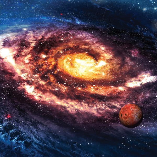 Tapeta Zářivá galaxie Tapeta Zářivá galaxie