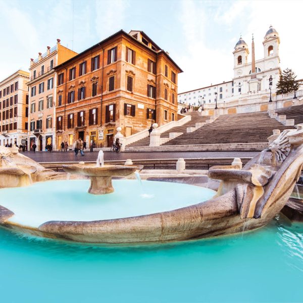 Tapeta Fontana della Barcaccia Tapeta Fontana della Barcaccia