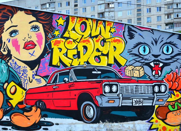 Tapeta Graffiti low rider Tapeta Graffiti low rider